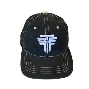 Tim Hawkins logo black baseball hat flexfit size small-medium